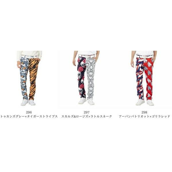【過去デザイン希少】新品未使用 LOUDMOUTH ゴルフパンツ Lサイズ LOUDMOUTH（ラウドマウスゴルフ） ラウドマウス ゴルフ ツートーン 柄