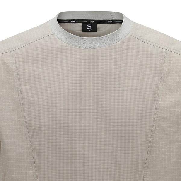 アニュー ゴルフ メンズ ウーブンスリーブ クルーネック Tシャツ 半袖 ANEW WOOVEN SLEEVE CREW NECK 送料無料 AGEMMTS15の画像