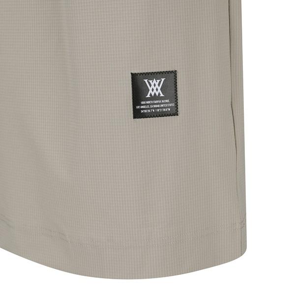 アニュー ゴルフ メンズ ウーブンスリーブ クルーネック Tシャツ 半袖 ANEW WOOVEN SLEEVE CREW NECK 送料無料 AGEMMTS15の画像