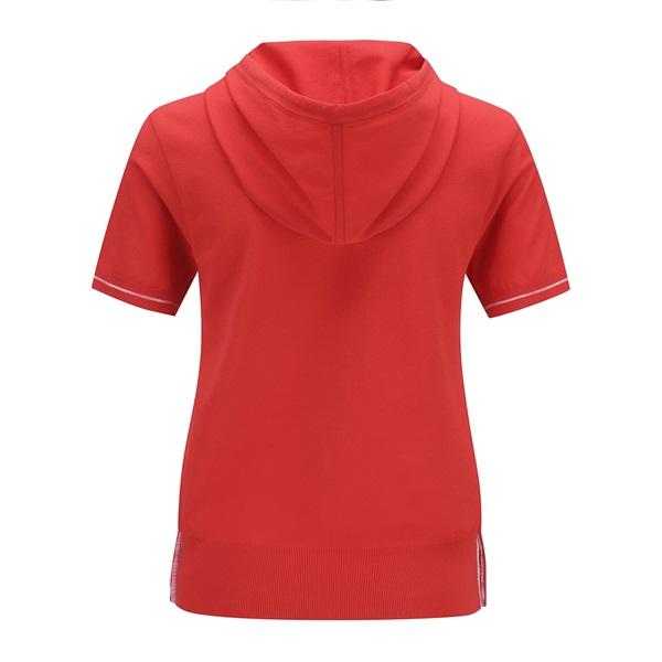 アニュー ゴルフ ウィメンズ フーディポイントセーター 半袖 ANEW HOODIE POINT SWEARTER 送料無料 AGEMWKN03の画像