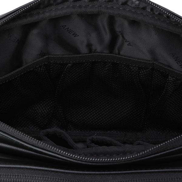 アニュー ゴルフ ジャカードイージーポーチ 小物入れ ブラック ANEW JACQUARD EASYPOUCH 送料無料 AGFUUPU21BKFの画像