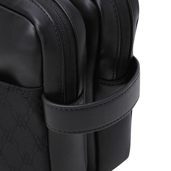 アニュー ゴルフ ジャカードイージーポーチ 小物入れ ブラック ANEW JACQUARD EASYPOUCH 送料無料 AGFUUPU21BKFの画像