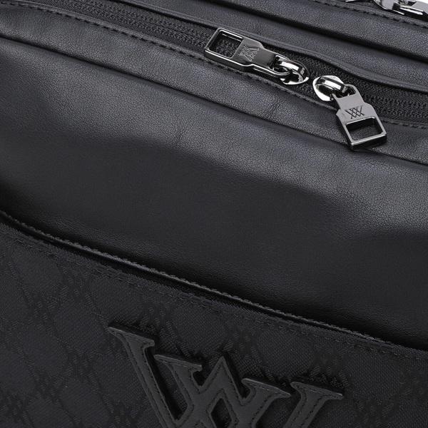 アニュー ゴルフ ジャカードイージーポーチ 小物入れ ブラック ANEW JACQUARD EASYPOUCH 送料無料 AGFUUPU21BKFの画像