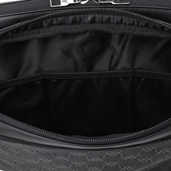 アニュー ゴルフ ジャカードイージーポーチ 小物入れ ブラック ANEW JACQUARD EASYPOUCH 送料無料 AGFUUPU21BKFの画像