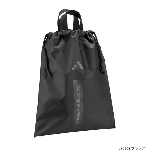 アディダス ゴルフ シューズサック シューズケース シューズバッグ ナップサック CX119 adidas 軽量 耐久性 汚れにくい 2026年モデル あす楽 あすつく | adidas | 02