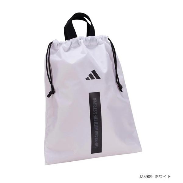 アディダス ゴルフ シューズサック シューズケース シューズバッグ ナップサック CX119 adidas 軽量 耐久性 汚れにくい 2026年モデル あす楽 あすつく | adidas | 03