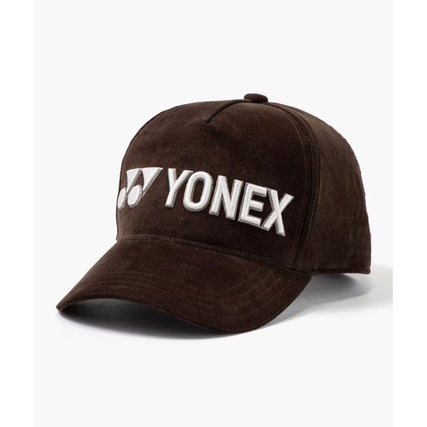 YONEX キャップ ブラウン　値下げ可能 YONEX（ヨネックス） コーデュロイ キャップ 男女兼用 帽子 ゴルフ
