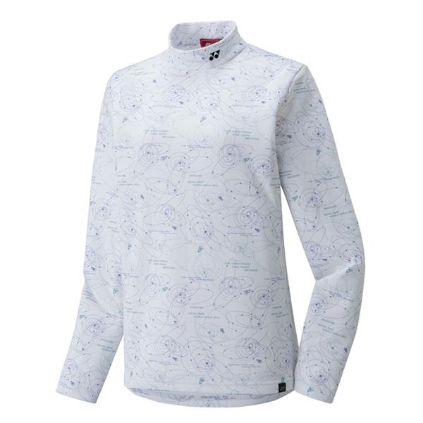 YONEX ウィメンズ 長袖 ハイネックシャツ ゴルフ ヨネックス GWF5569 ヒートカプセル UVカット 吸汗速乾 制電 送料無料 日本製の画像
