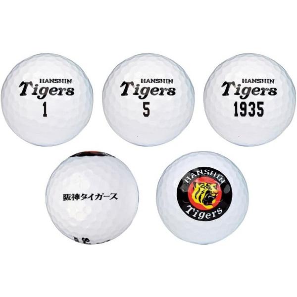 ゴルフボール 6球入り 阪神タイガース 2023年モデル ゴルフ グッズ