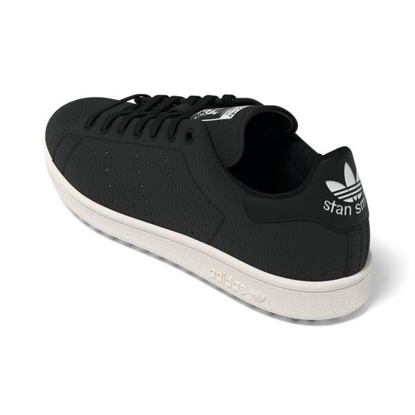 アディダス ゴルフシューズ スタンスミス 紐 レース OSS68 スパイクレス adidas ゴルフ お洒落 シンプル ブラック 送料無料 あす楽 あすつく | adidas | 01