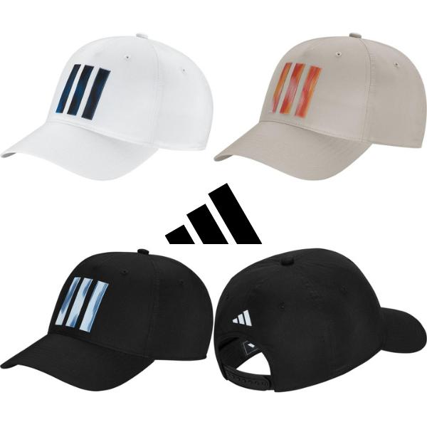 アディダス スリーストライプス ツアー プリント キャップ クライマクール グラフィック スリーストライプス ゴルフ 帽子 adidas VC407 あす楽 あすつく | adidas