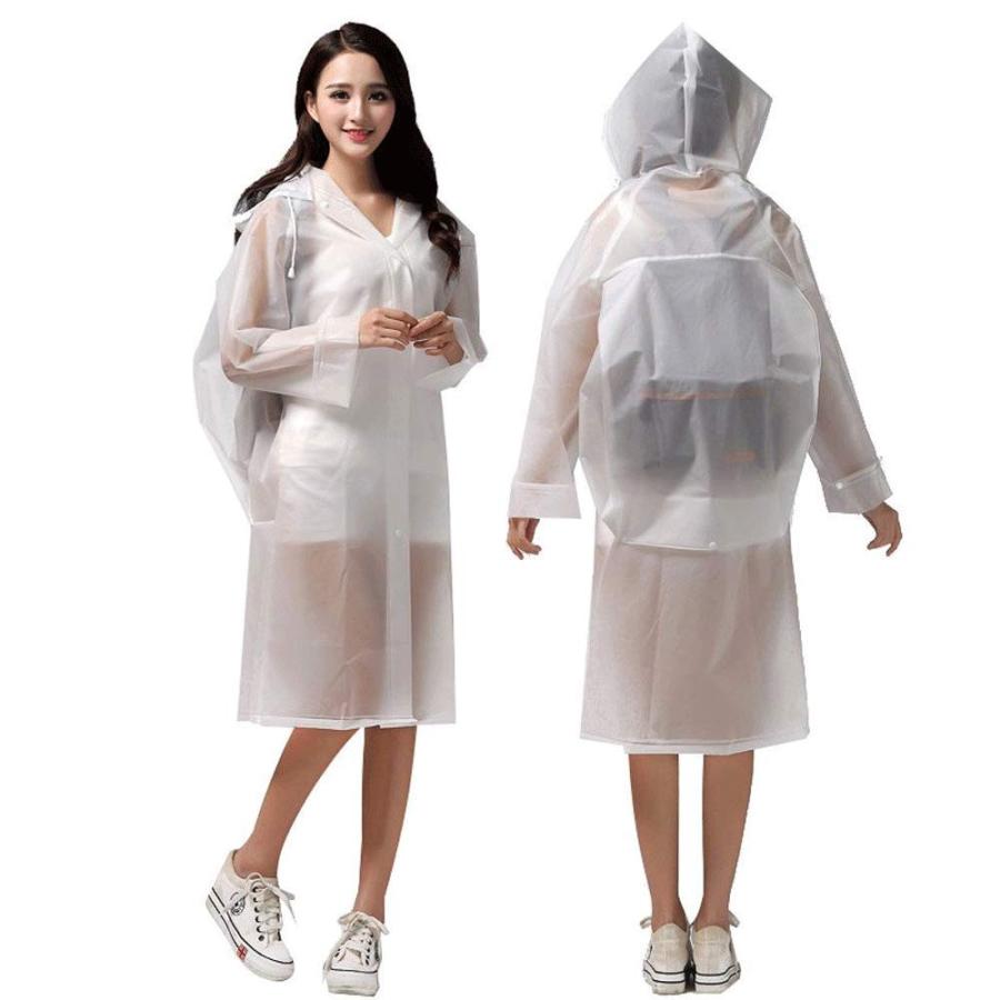 Admier レインコート 半透明 クリア リュック対応 フード 自転車 バイク 携帯 コンパクト 雨具 雨カッパ レインウェア 防水 ウオ Rexis 通販 Yahoo ショッピング