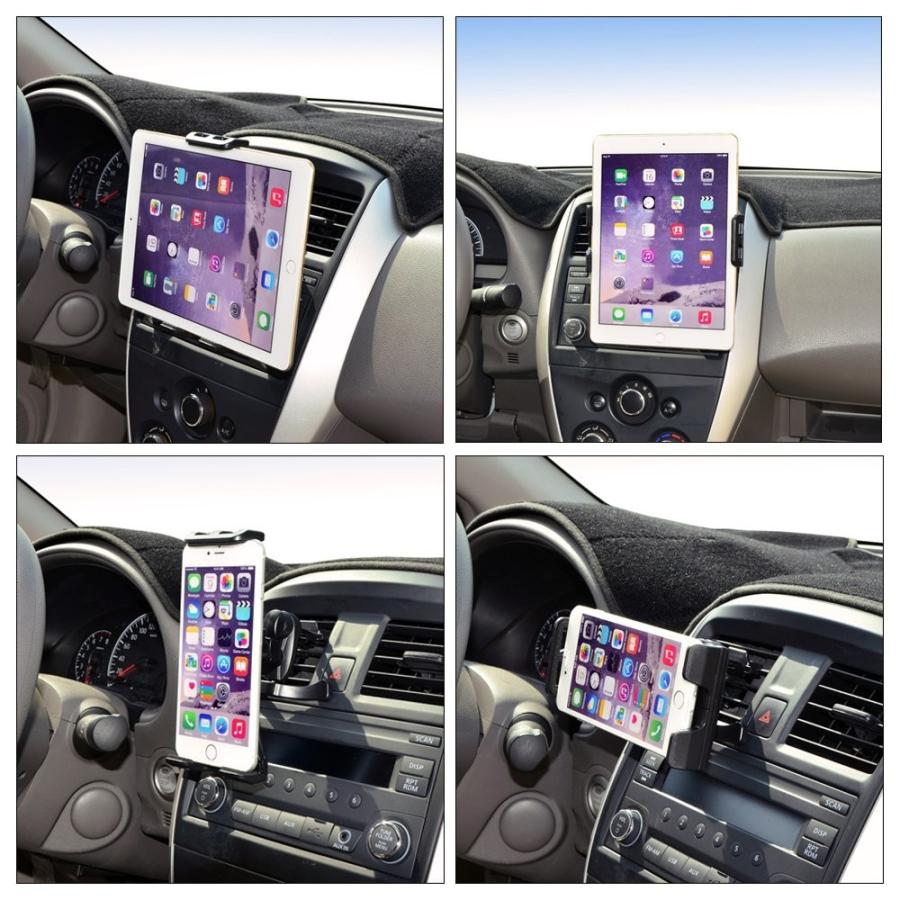 Unique Spirit 車載ホルダー タブレット エアコン Ipad スマホスタンド 車載ホルダー 4 10 5インチ For Ipho Rexis 通販 Yahoo ショッピング