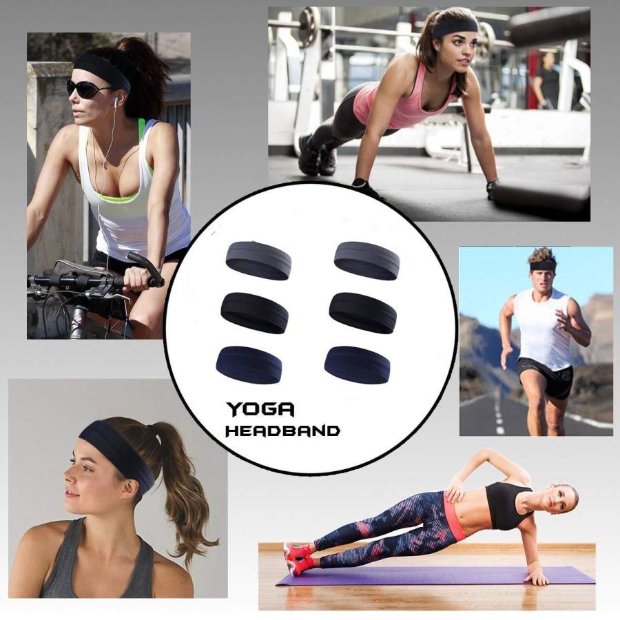 6枚入り男性ヘッドバンドヘアバンドスポーツ薄手汗止め速乾通気バンダナ頭汗止めバンドレディース ランニング ヘアバンドティーンメンズ自転車運動 Rexis 通販 Yahoo ショッピング