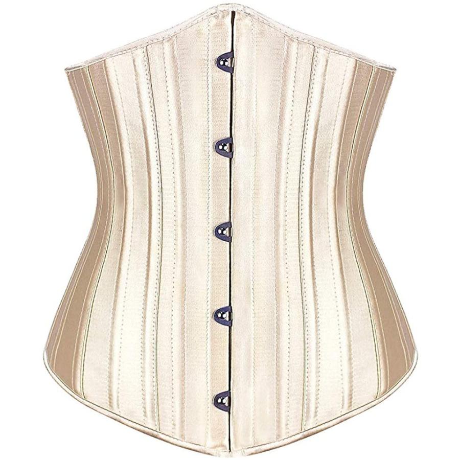 Burvogueコルセット くびれアンダーバストコルセット くびれ ウエスト ダイエット 人気 可愛い 姿勢矯正 24p 14p強化スチール Rexis 通販 Yahoo ショッピング