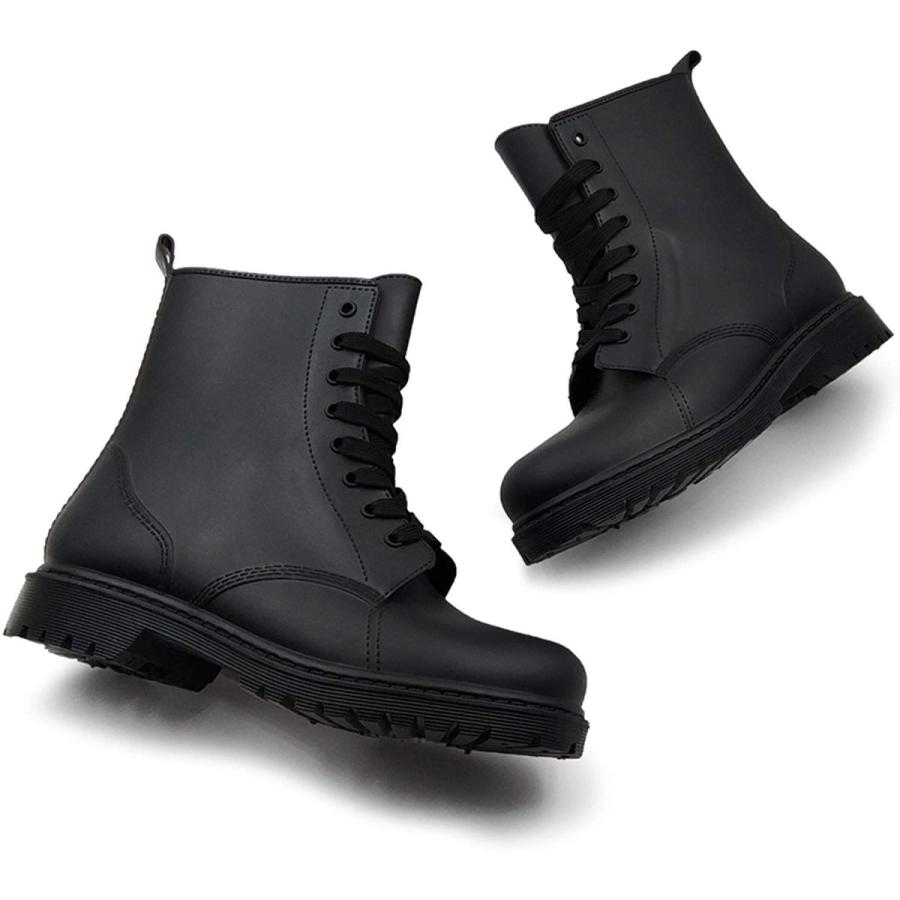 アモジ メンズ レインブーツ レディース レインシューズ ワークブーツ ショットブーツ ワークマン 長靴 雨靴 作業靴 防水 Mt100 黒 Rexis 通販 Yahoo ショッピング