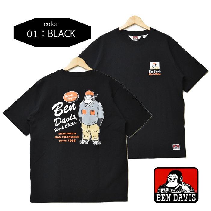 Ben Davis ベンデイビス バックプリント 半袖 Tシャツ プリントtシャツ ベンデビ 半袖tシャツ ゴリラ Rex One 通販 Yahoo ショッピング