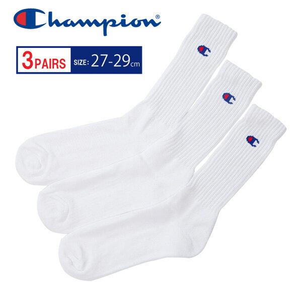 新品 未使用 champion チャンピオン ソックス 3足セット