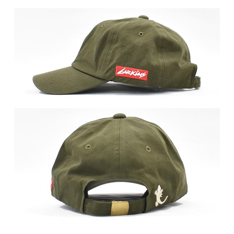 LARKINS ラーキンス ロゴ刺繍 ローキャップ 帽子 メンズ レディース ユニセックス キャップ ブランドロゴ ベースボールキャップ LKTM-109 | LRG | 13