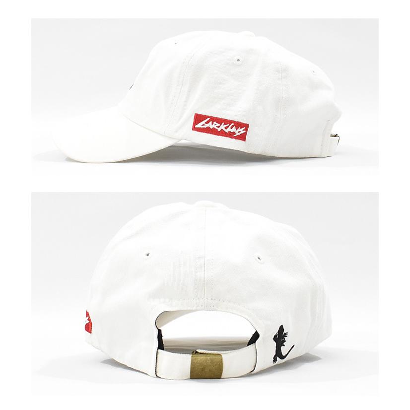 LARKINS ラーキンス ロゴ刺繍 ローキャップ 帽子 メンズ レディース ユニセックス キャップ ブランドロゴ ベースボールキャップ LKTM-109 | LRG | 03