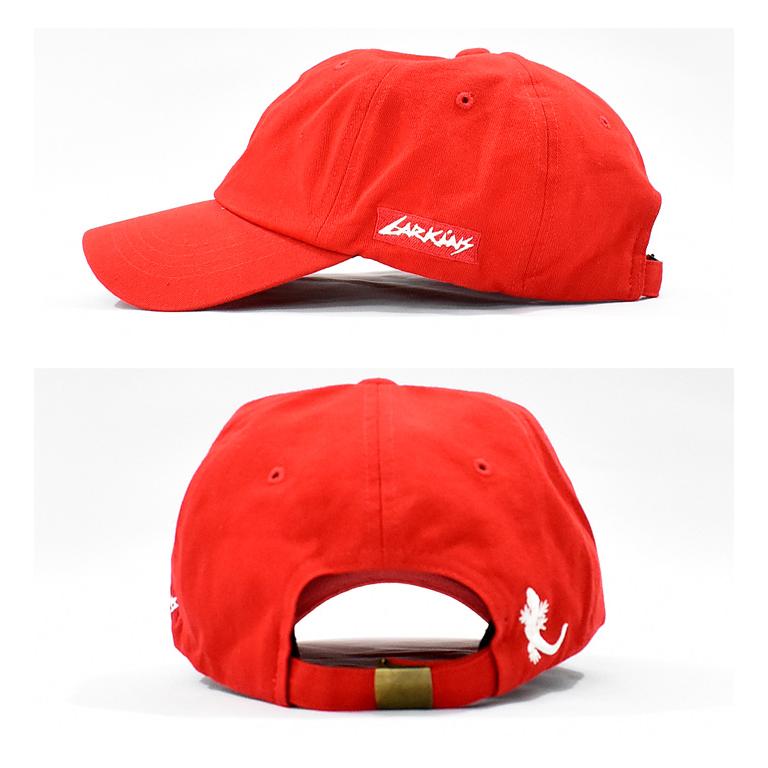LARKINS ラーキンス ロゴ刺繍 ローキャップ 帽子 メンズ レディース ユニセックス キャップ ブランドロゴ ベースボールキャップ LKTM-109 | LRG | 07