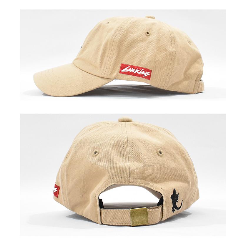 LARKINS ラーキンス ロゴ刺繍 ローキャップ 帽子 メンズ レディース ユニセックス キャップ ブランドロゴ ベースボールキャップ LKTM-109 | LRG | 09