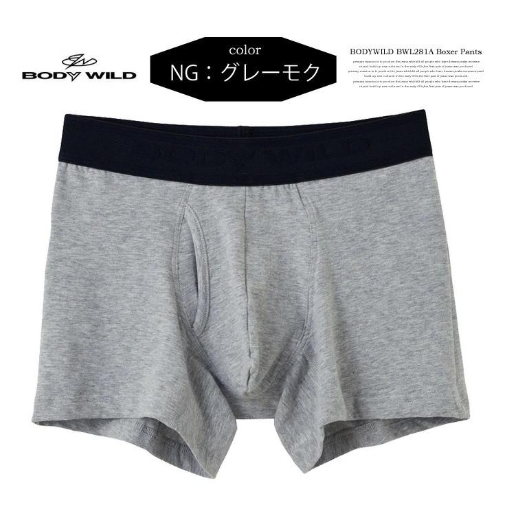 GUNZE グンゼ BODY WILD ボディワイルド ボクサーパンツ 前あき