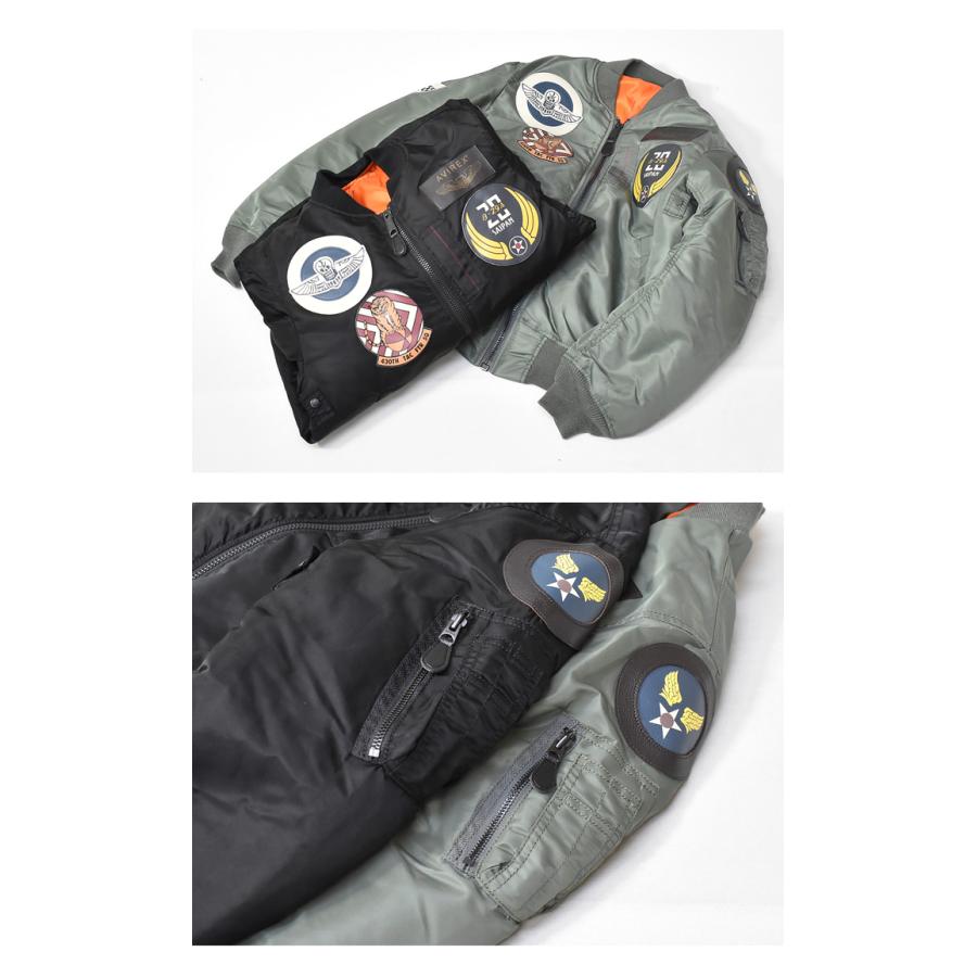 AVIREX アビレックス MA-1ジャケット トップガン TOP GUN レザー AVIREX アビレックス MA-1ジャケット トップガン TOP GUN レザー