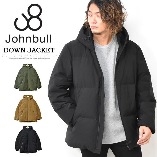 Johnbull ジョンブル ハイネック 撥水 ダウンジャケット メンズ アウター 秋 冬 暖かい 防寒 送料無料 お買い得