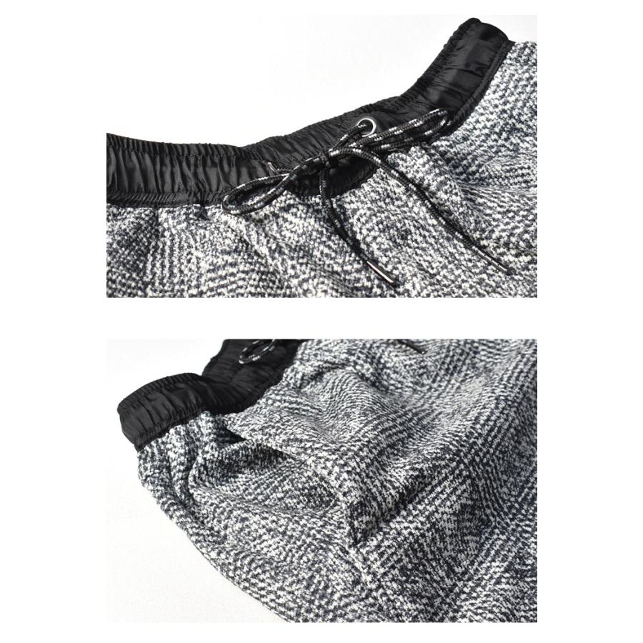 GERRY ジェリー ニットフリース ナイロン切替 イージー ジョガーパンツ フリースパンツ 秋冬 メンズ イージーパンツ 暖かいパンツ 7654 | EDWIN | 13