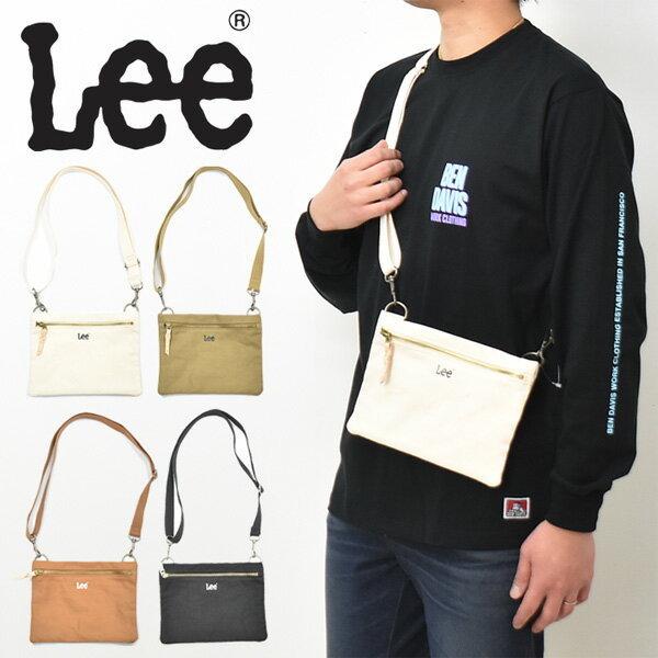 Lee リー キャンバス ポーチショルダー サコッシュ バッグ メンズ レディース ユニセックス QPER60 0425649 | Lee