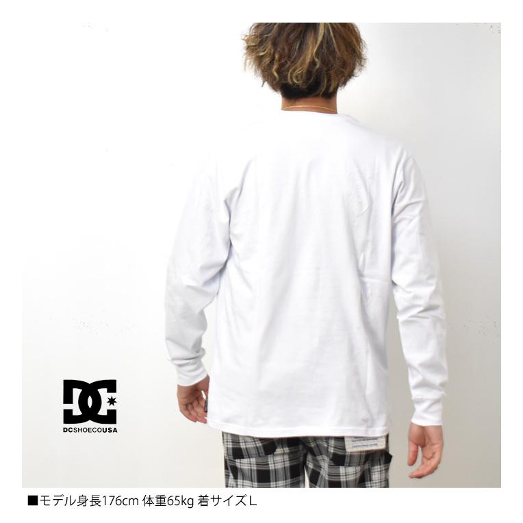 SALE セール DC SHOES ディーシーシューズ 胸ポケット 袖プリント 長袖 Tシャツ ユニセックス プリントTシャツ  DLT211020｜rexone｜05