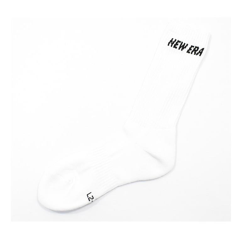 New Era ニューエラ 3p ソックス ロゴ ロング 靴下 25 27cm クルー ロングソックス ハイソックス 3pセット メンズ 定番 Rex One 通販 Yahoo ショッピング