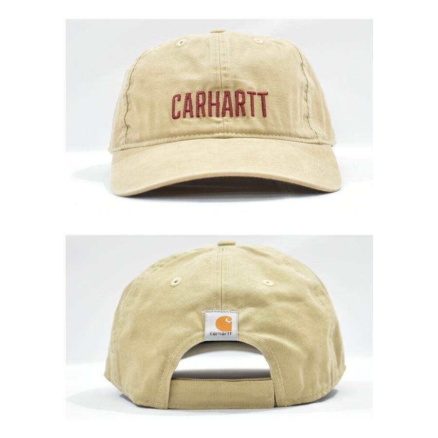 ★Carhartt★キャンバスロゴ刺繍キャップ Carhartt WIP 最大40%☆7/25限定 日本正規品 カーハート