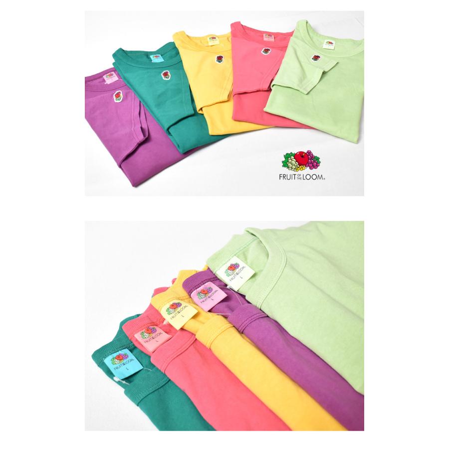 SALE セール FRUIT OF THE LOOM フルーツオブザルーム ワンポイント 半袖 Tシャツ 製品染め ワッペン メンズ レディース ユニセックス 半T 定番 17862600 | FRUIT OF THE LOOM | 13