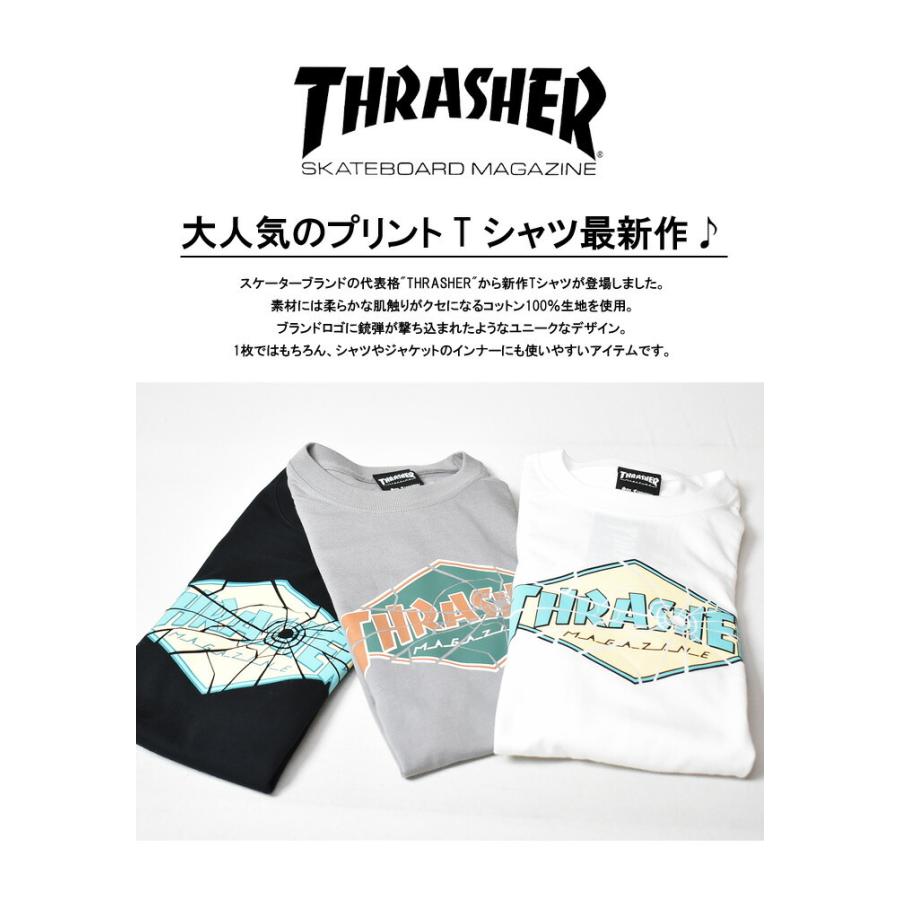 SALE セール THRASHER スラッシャー ロゴプリント 半袖 Tシャツ ロゴTシャツ TH91269 | THRASHER | 01