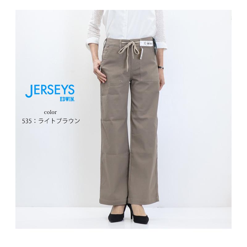 SOMETHING EDWIN エドウィン ジャージーズ レディース JWE15S SOMETHING EDWIN エドウィン ジャージーズ レディース JWE15S