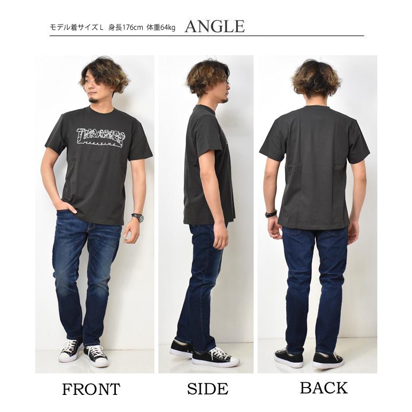 SALE セール THRASHER スラッシャー ロゴプリント 半袖 Tシャツ マークゴンザレス TH91309 | THRASHER | 10