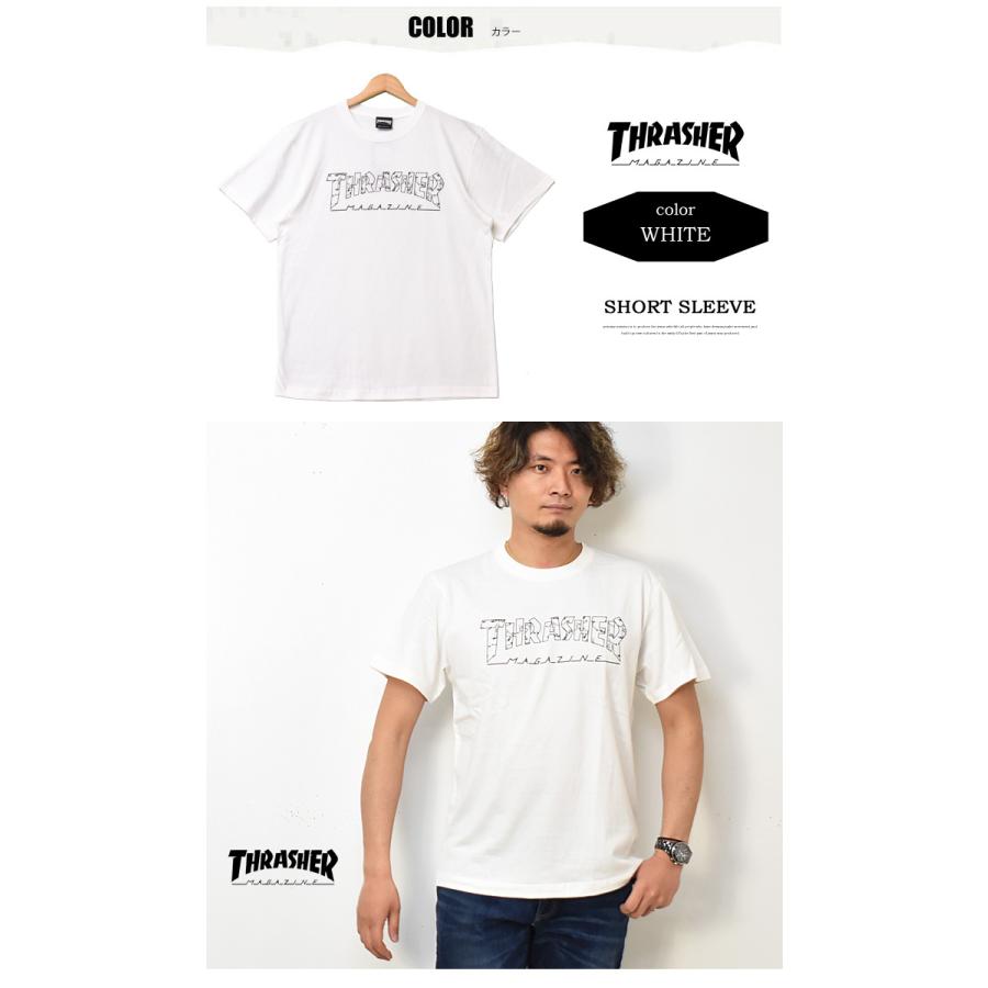 SALE セール THRASHER スラッシャー ロゴプリント 半袖 Tシャツ マークゴンザレス TH91309 | THRASHER | 03