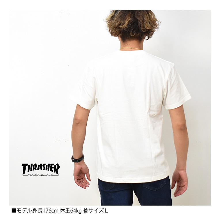 SALE セール THRASHER スラッシャー ロゴプリント 半袖 Tシャツ マークゴンザレス TH91309 | THRASHER | 04