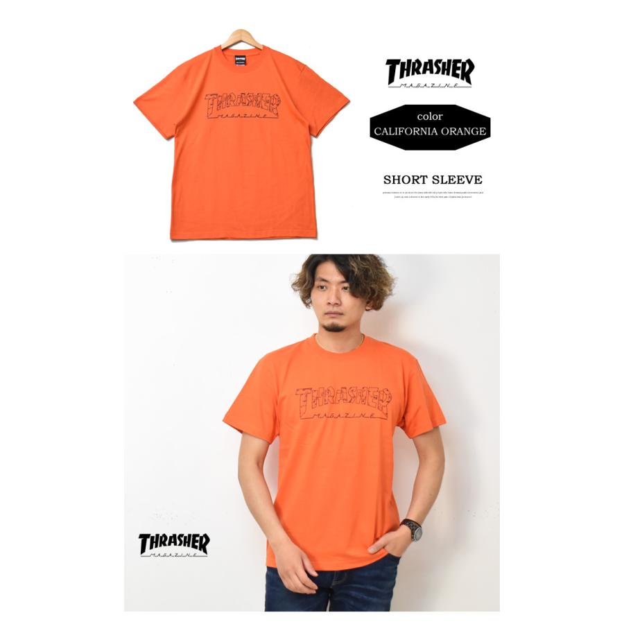 SALE セール THRASHER スラッシャー ロゴプリント 半袖 Tシャツ マークゴンザレス TH91309 | THRASHER | 05