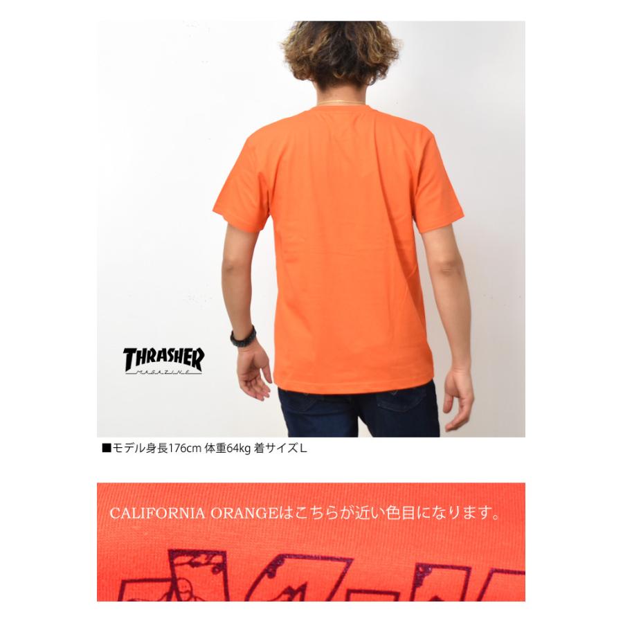SALE セール THRASHER スラッシャー ロゴプリント 半袖 Tシャツ マークゴンザレス TH91309 | THRASHER | 06