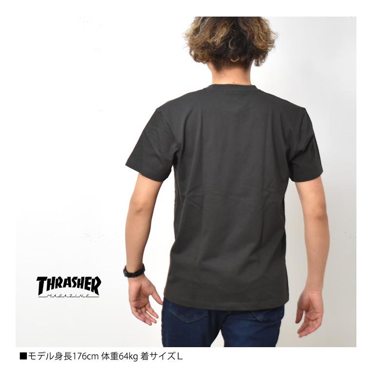 SALE セール THRASHER スラッシャー ロゴプリント 半袖 Tシャツ マークゴンザレス TH91309 | THRASHER | 08
