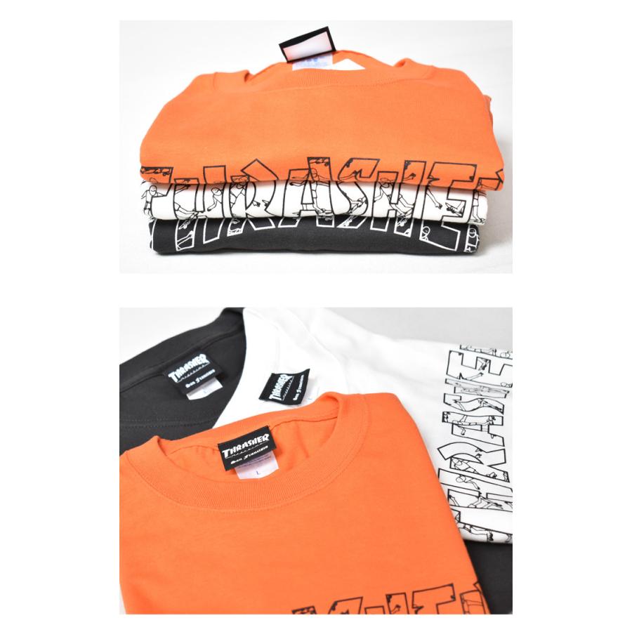 SALE セール THRASHER スラッシャー ロゴプリント 半袖 Tシャツ マークゴンザレス TH91309 | THRASHER | 09