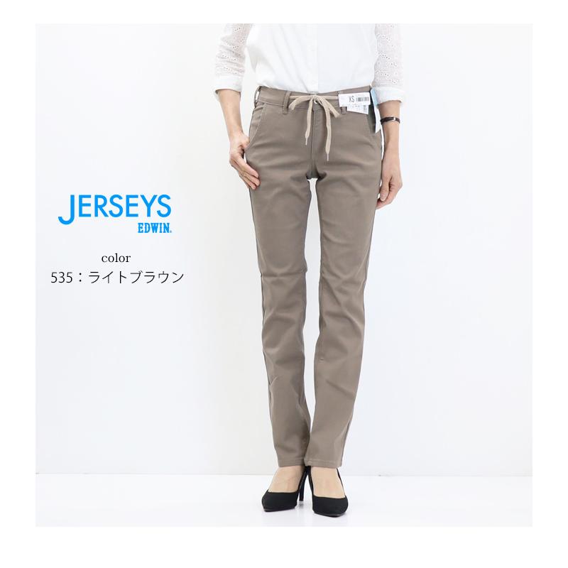 EDWIN エドウィン ジャージーズ JWE22S COOL イージー スリムストレート ストレッチ デニム ジーンズ パンツ 涼しいジーンズ クール 送料無料 | JERSEYS | 14
