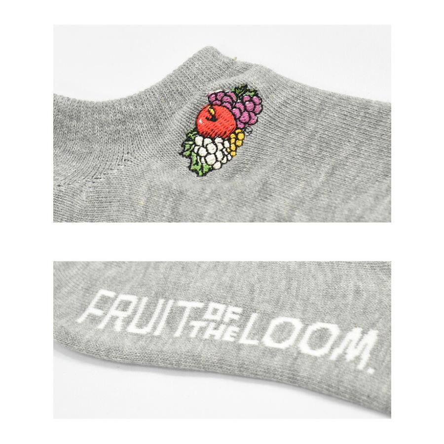 FRUIT OF THE LOOM フルーツオブザルーム 3P ソックス ロゴ刺繍