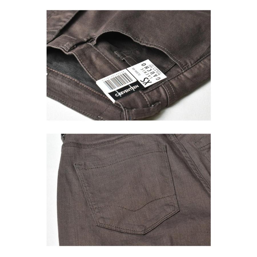 C17 レディース LACHIC ガウチョパンツ ストレッチ パンツ ワイドパンツ 半端丈 C-SEVENTEEN C-17 シーセブンティーン CL004 | SOMETHING | 11