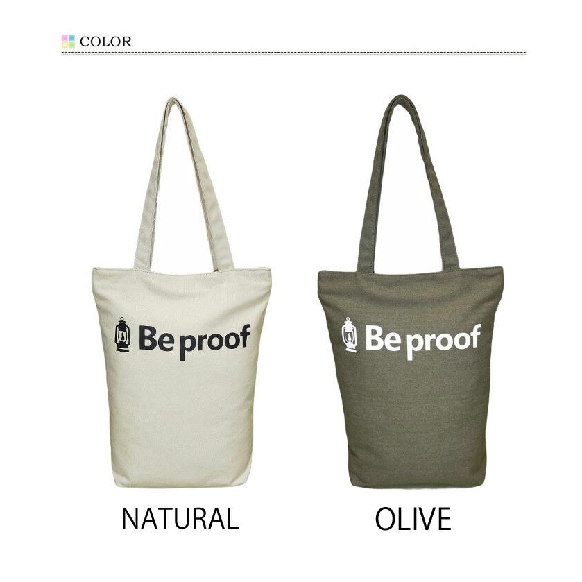 Be proof ビープルーフ キャンバス ロゴプリント トートバッグ メンズ レディース ユニセックス BP-1000 | THRASHER | 02