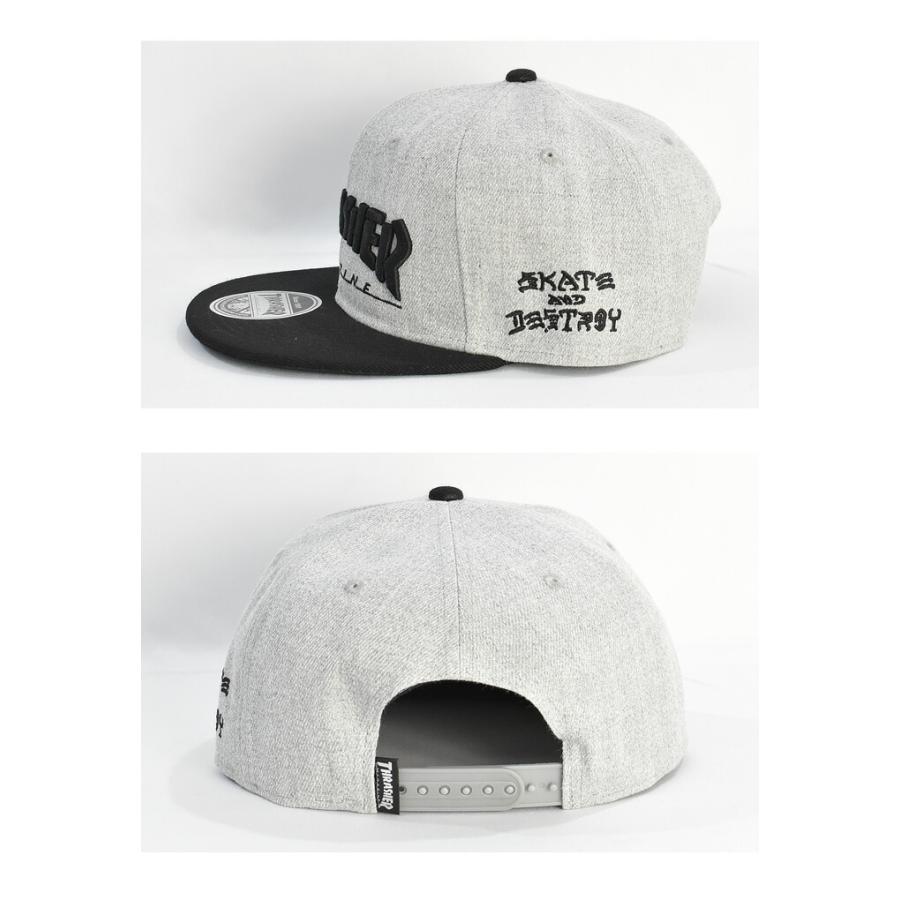 THRASHER スラッシャー ロゴ刺繍 マグロゴ キャップ 帽子