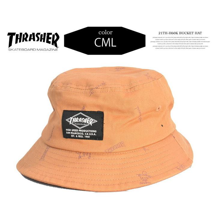 THRASHER スラッシャー キッズサイズ バケットハット 帽子